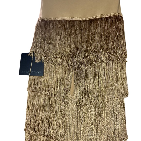 Norma Kamali Boot Pant All Over Fringe - Picture 6 of 9